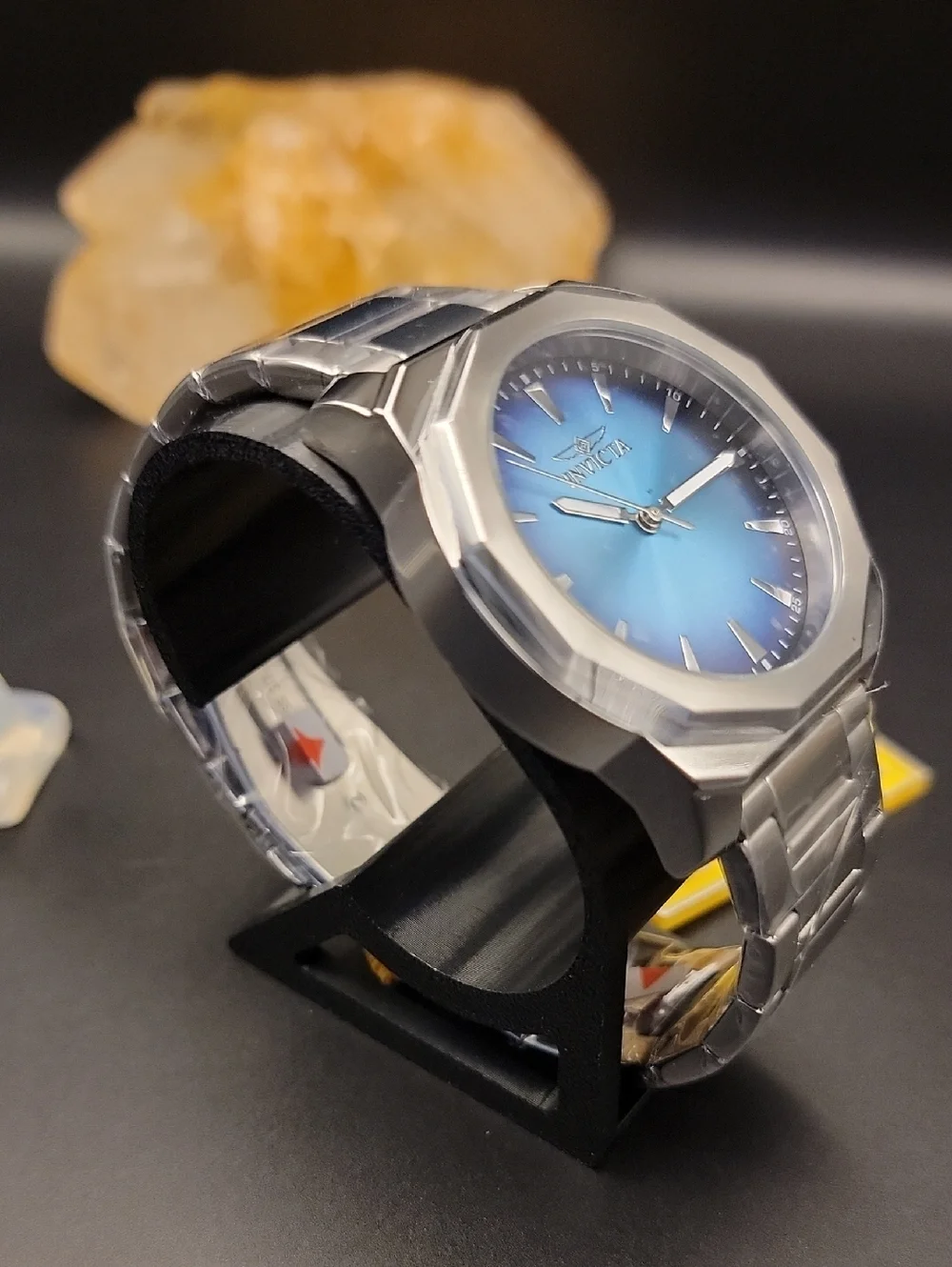 NWT 50989 Invicta Speedway Dominus Men's 42mm Watch Amazing Blue Gradient Dial